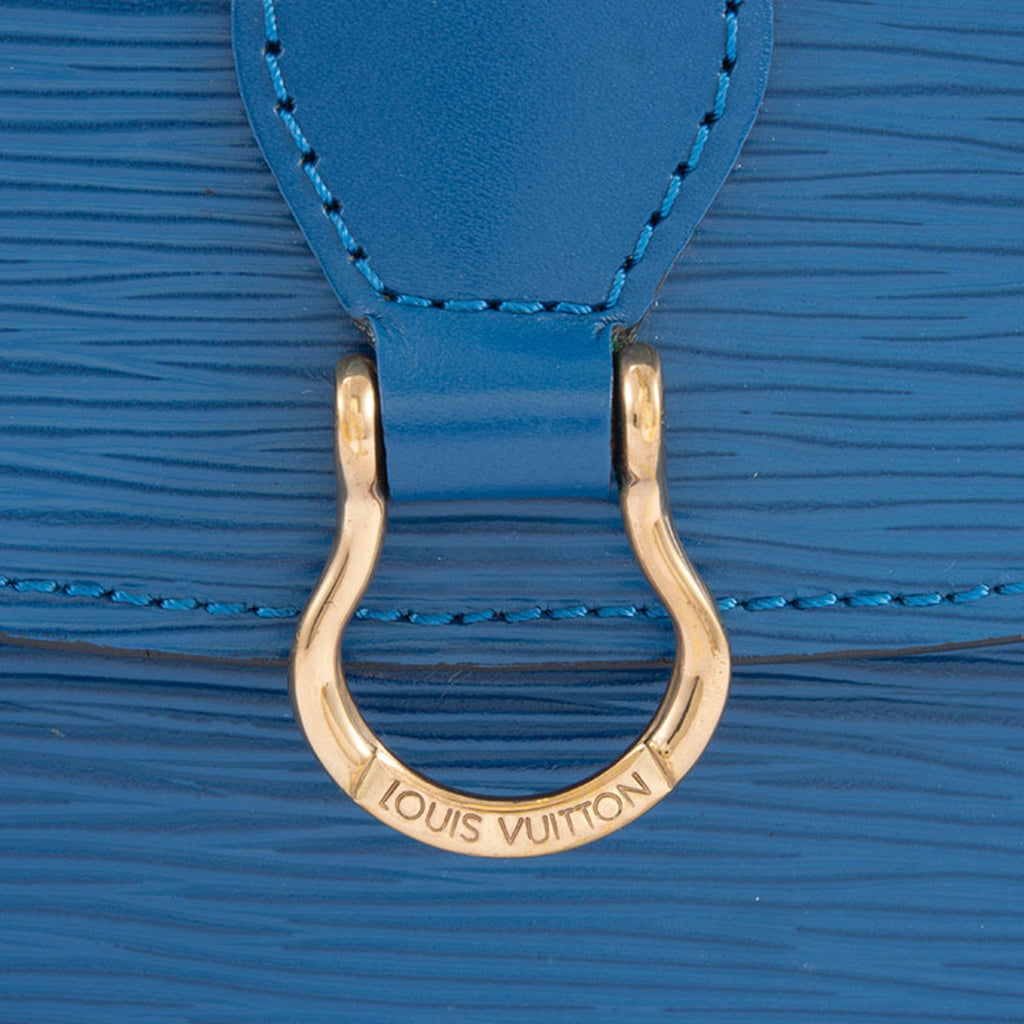 Louis Vuitton Toledo Blue Epi Leather Shoulder Bag (Pre-Owned)