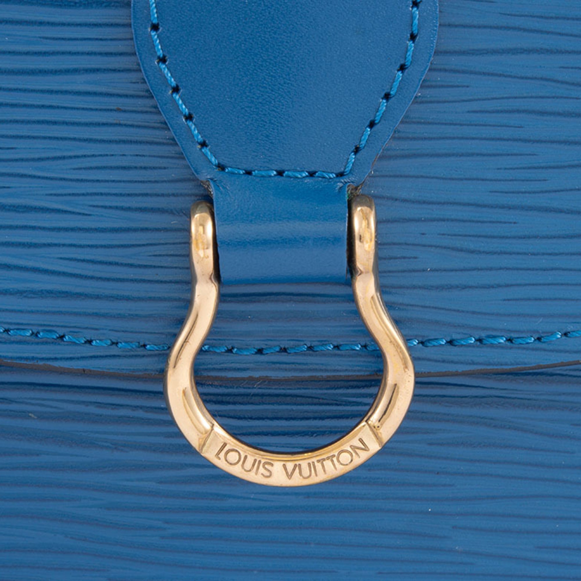Louis Vuitton Toledo Blue Epi Leather Shoulder Bag (Pre-Owned)
