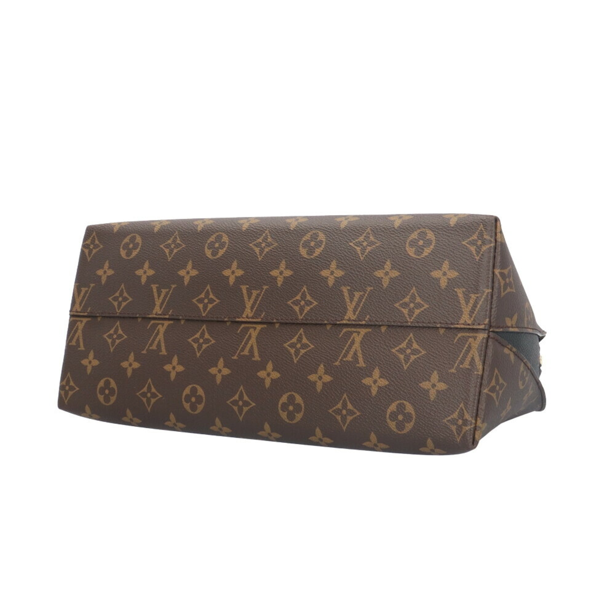 Louis Vuitton Brown Monogram Canvas Shoulder Bag (Pre-Owned)