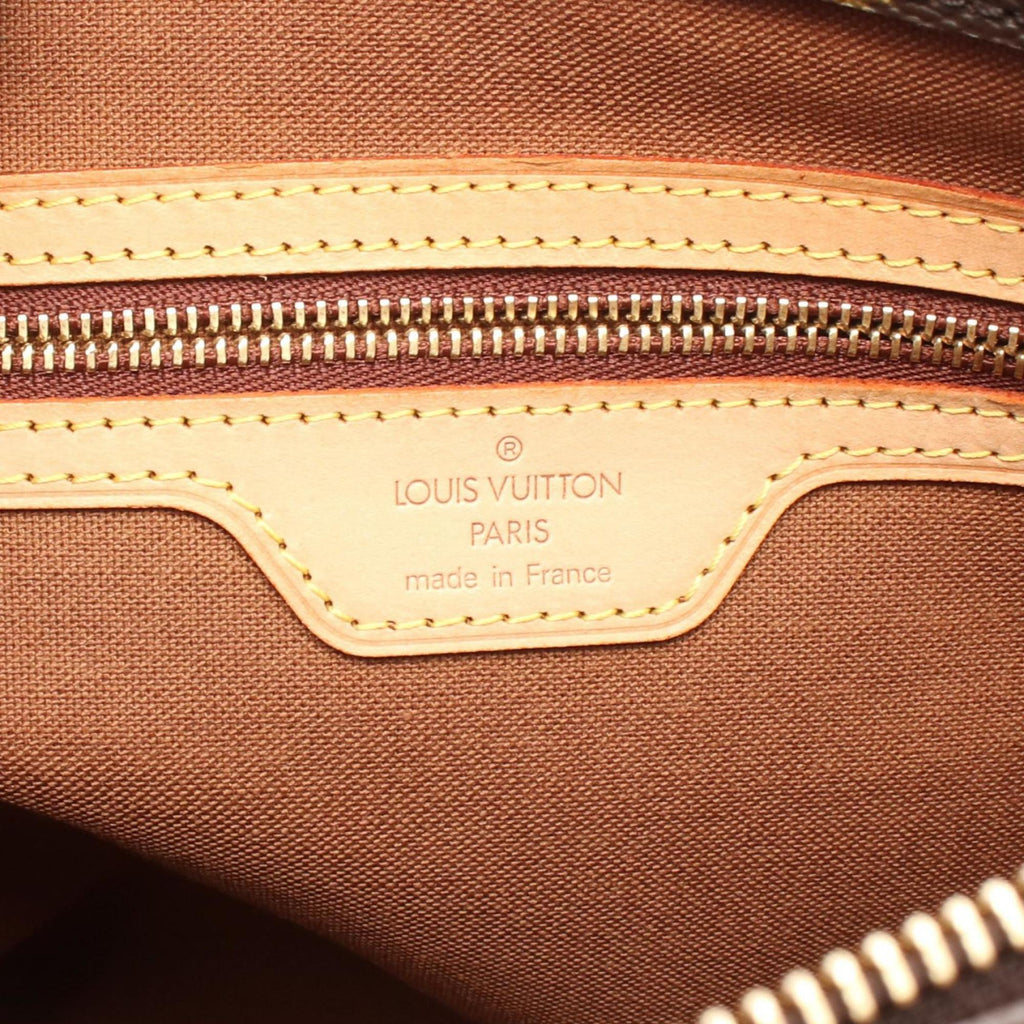 Louis Vuitton Brown Coated Canvas Pvc Monogram Leather Shoulder Bag (Pre-Owned)