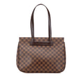 Louis Vuitton Damier Brown Pvc Leather Handbag Tote Bag (Pre-Owned)