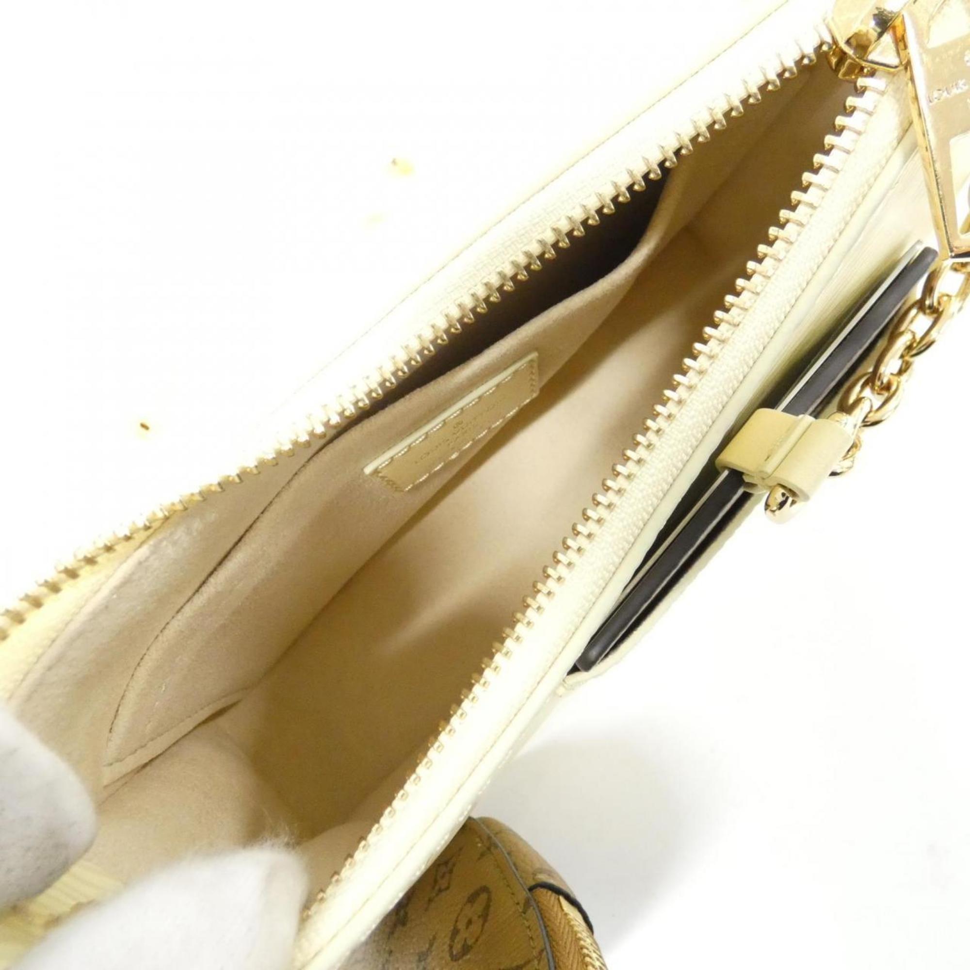 Louis Vuitton Yellow Leather Shoulder Bag (Pre-Owned)