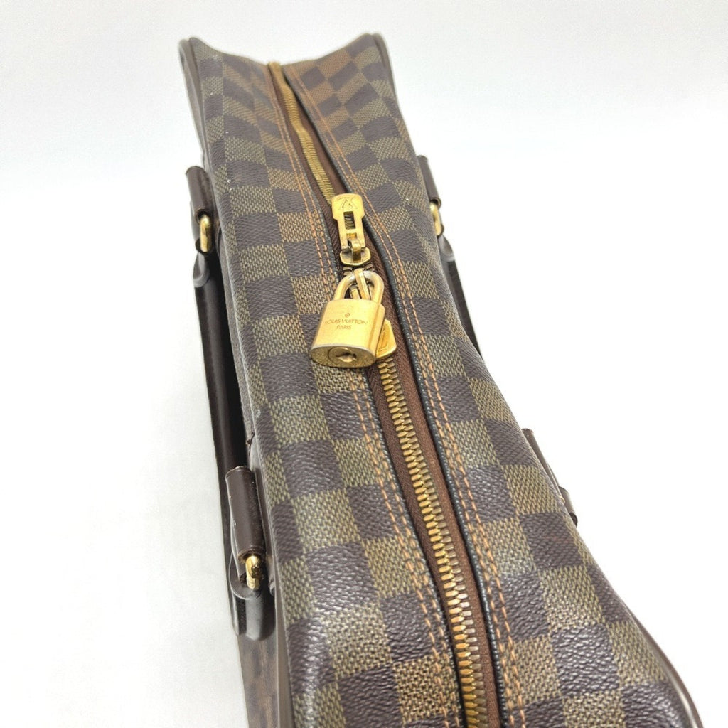 Louis Vuitton Brown Damier Canvas Ebene Damier Canvas Briefcase Handbag (Pre-Owned)