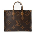 Louis Vuitton Brown Monogram Canvas Handbag (Pre-Owned)
