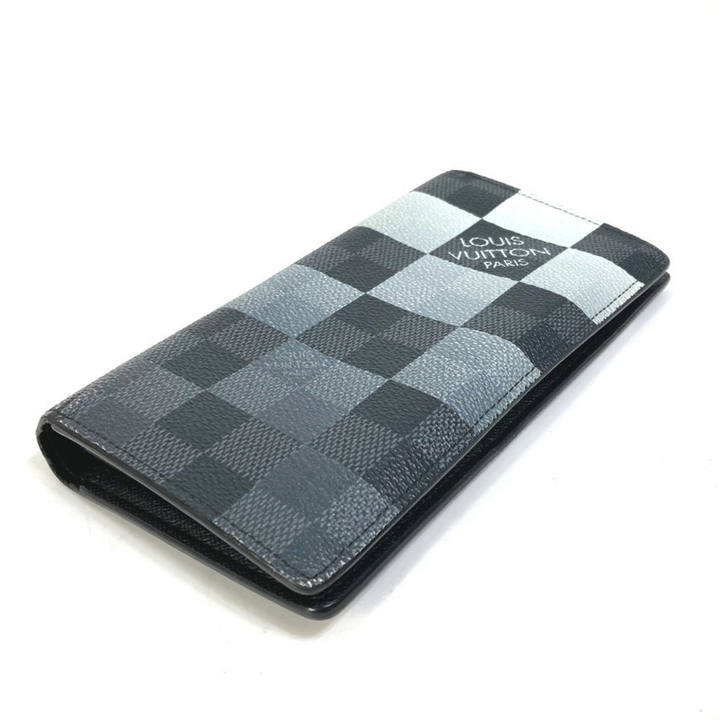 Louis Vuitton Damier Graphite Black Damier Canvas Long Wallet (Bi-Fold) (Pre-Owned)