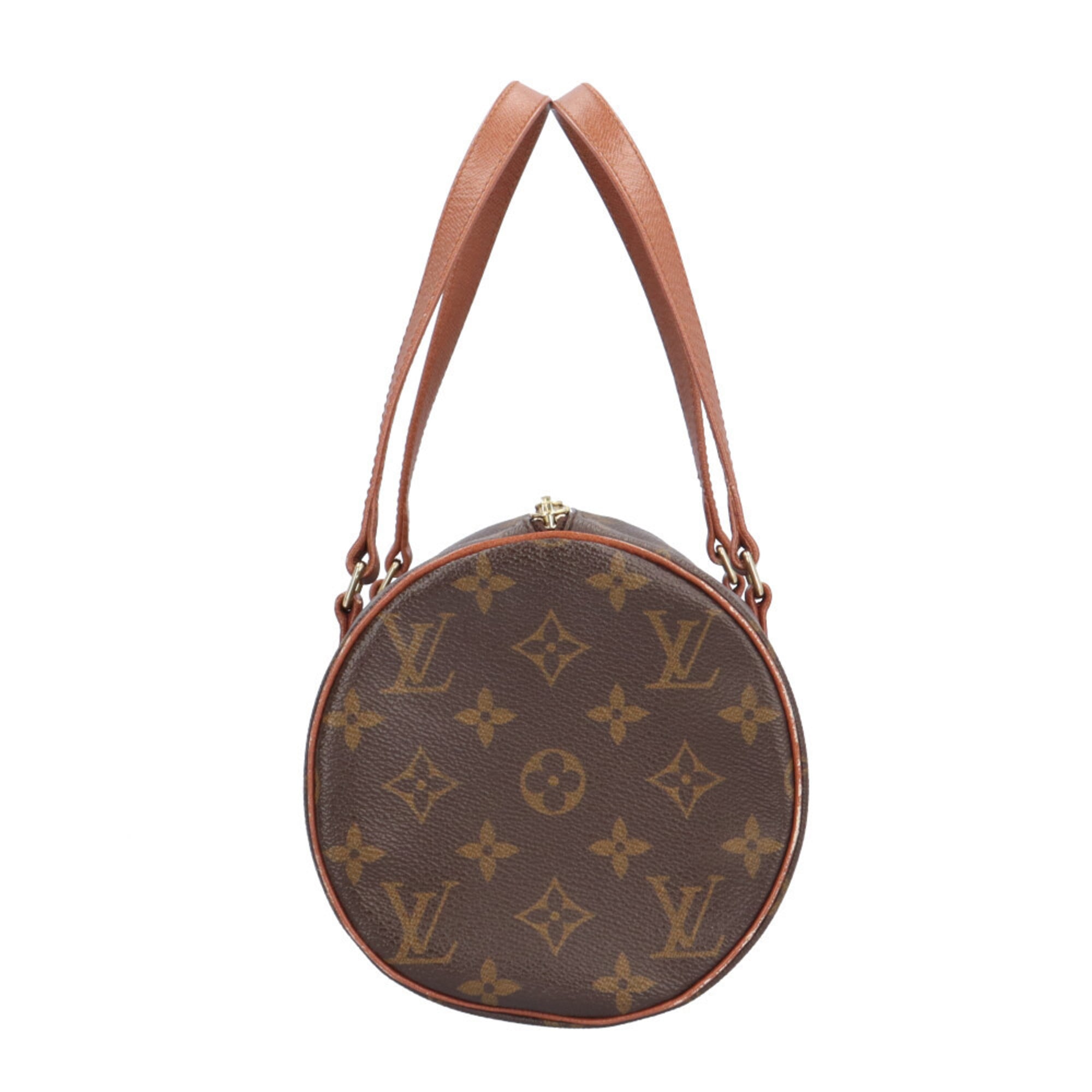 Louis Vuitton Brown Monogram Canvas Handbag (Pre-Owned)