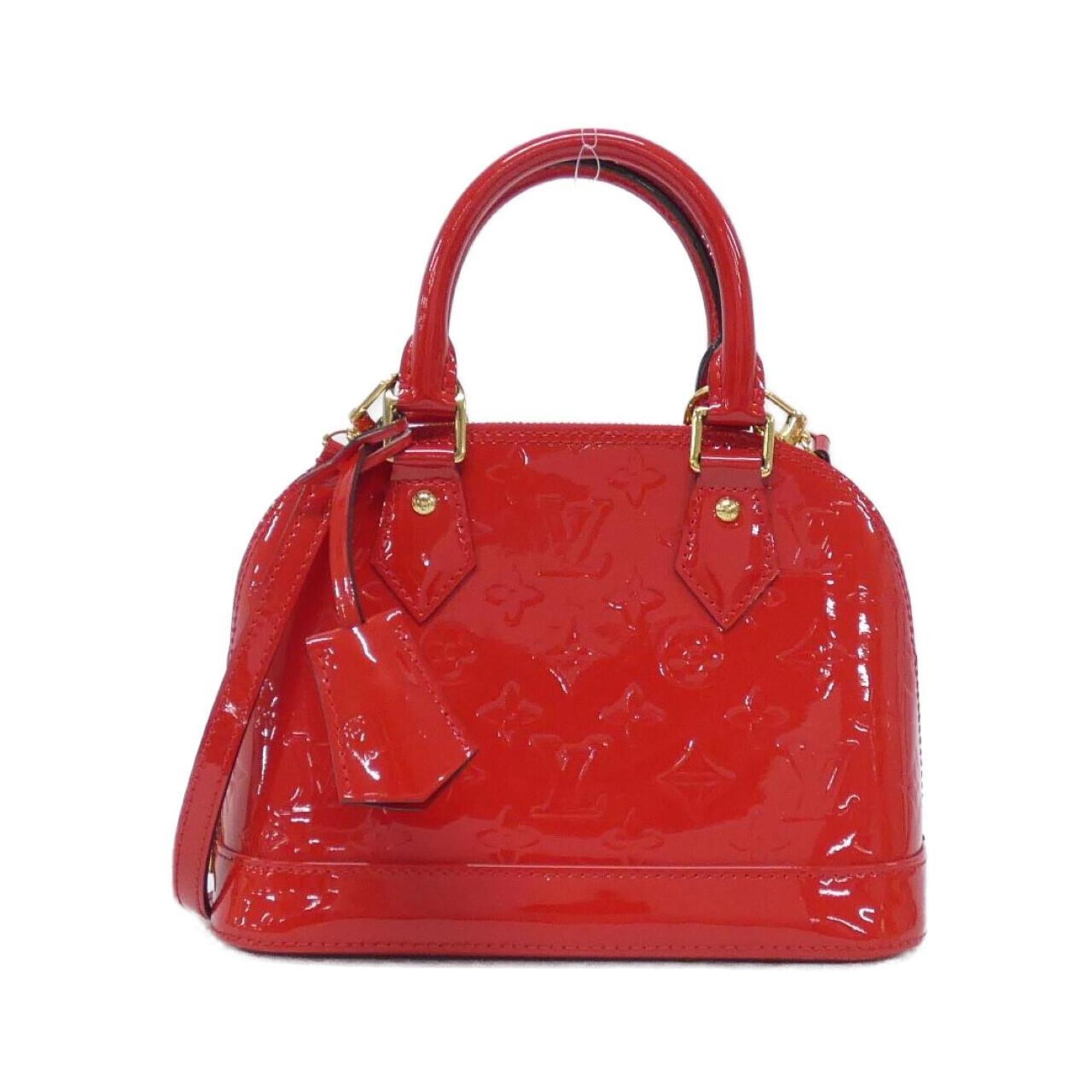 Louis Vuitton Cerise Red Color Leather Handbag (Pre-Owned)