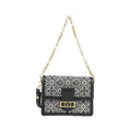 Louis Vuitton Gray Jacquard Shoulder Bag (Pre-Owned)