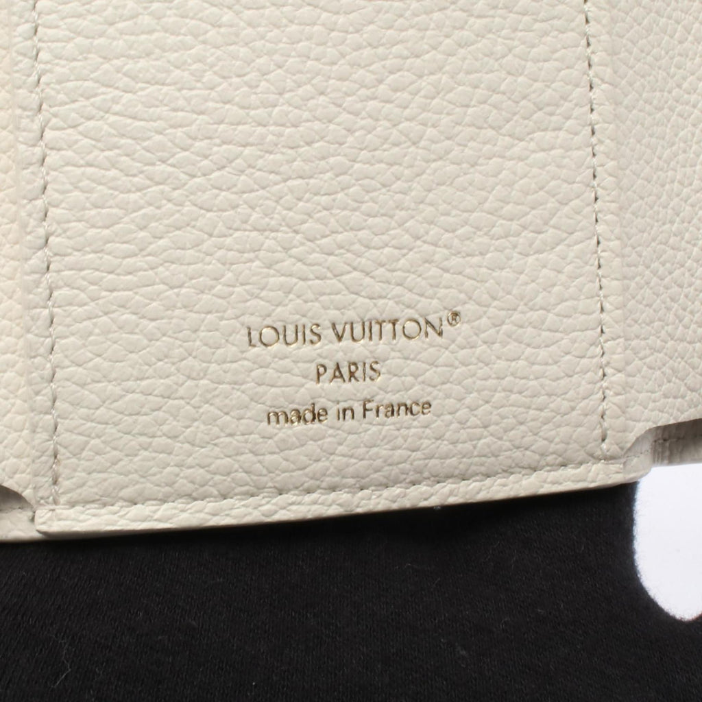 Louis Vuitton Peach Pink White Monogram Empreinte Wallet (Tri-Fold) (Pre-Owned)