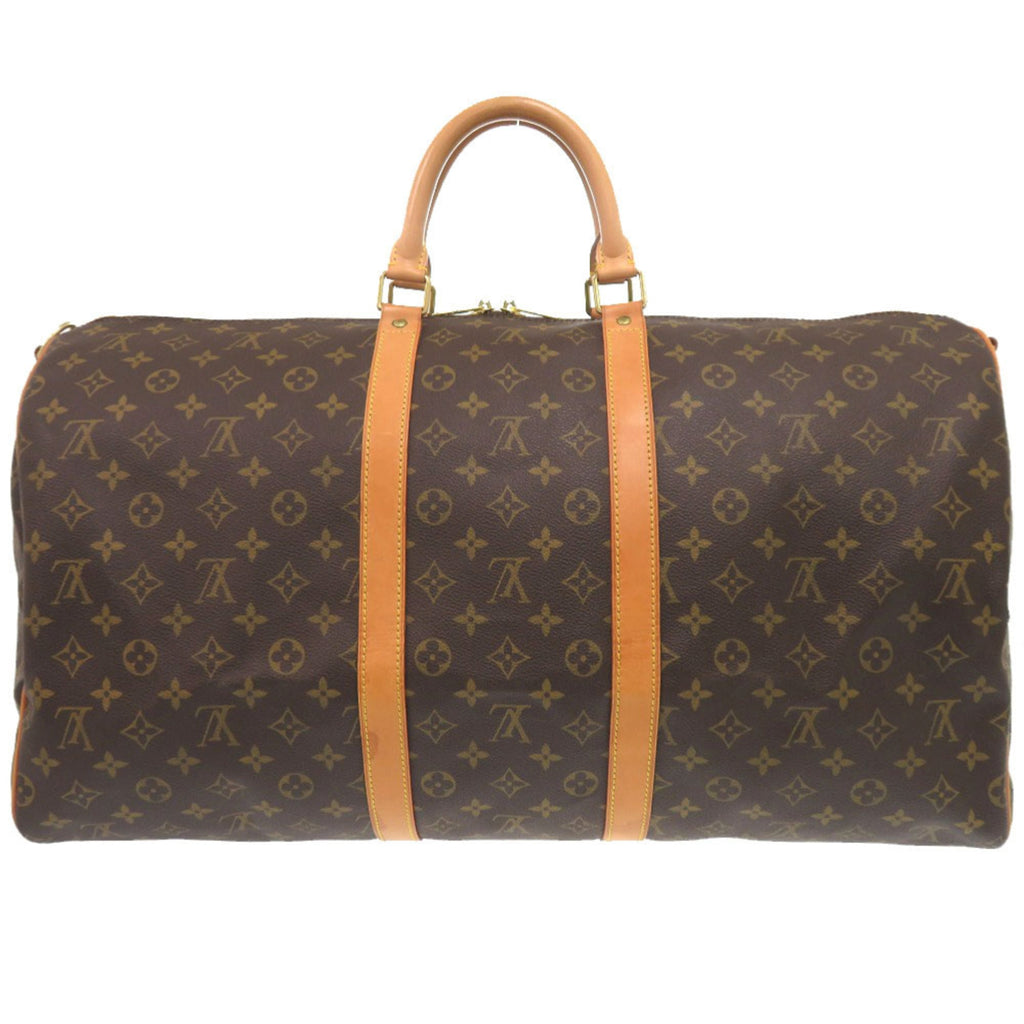 Louis Vuitton Brown Monogram Canvas Boston Bag (Pre-Owned)