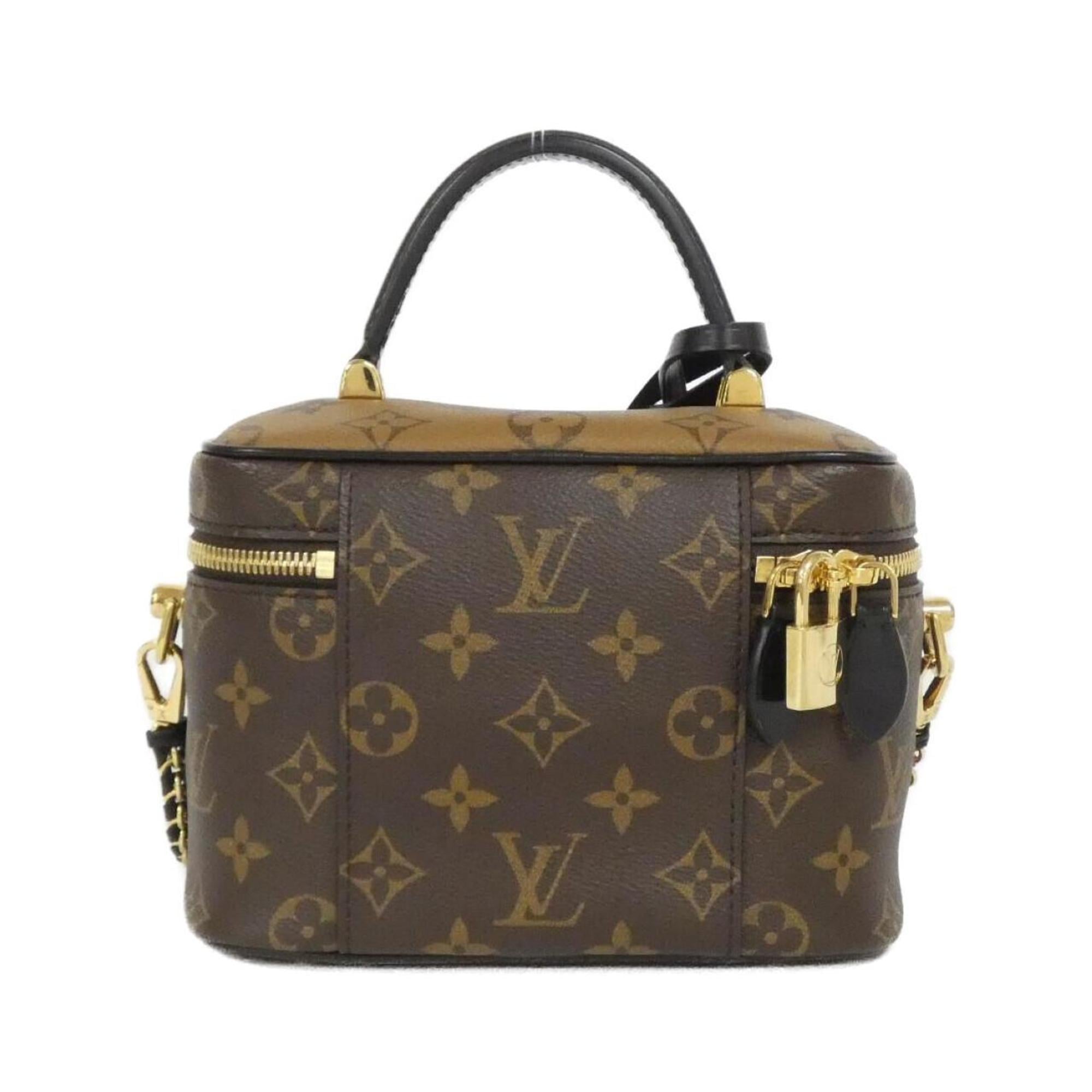 Louis Vuitton Marron Coated Canvas Handbag (Pre-Owned)
