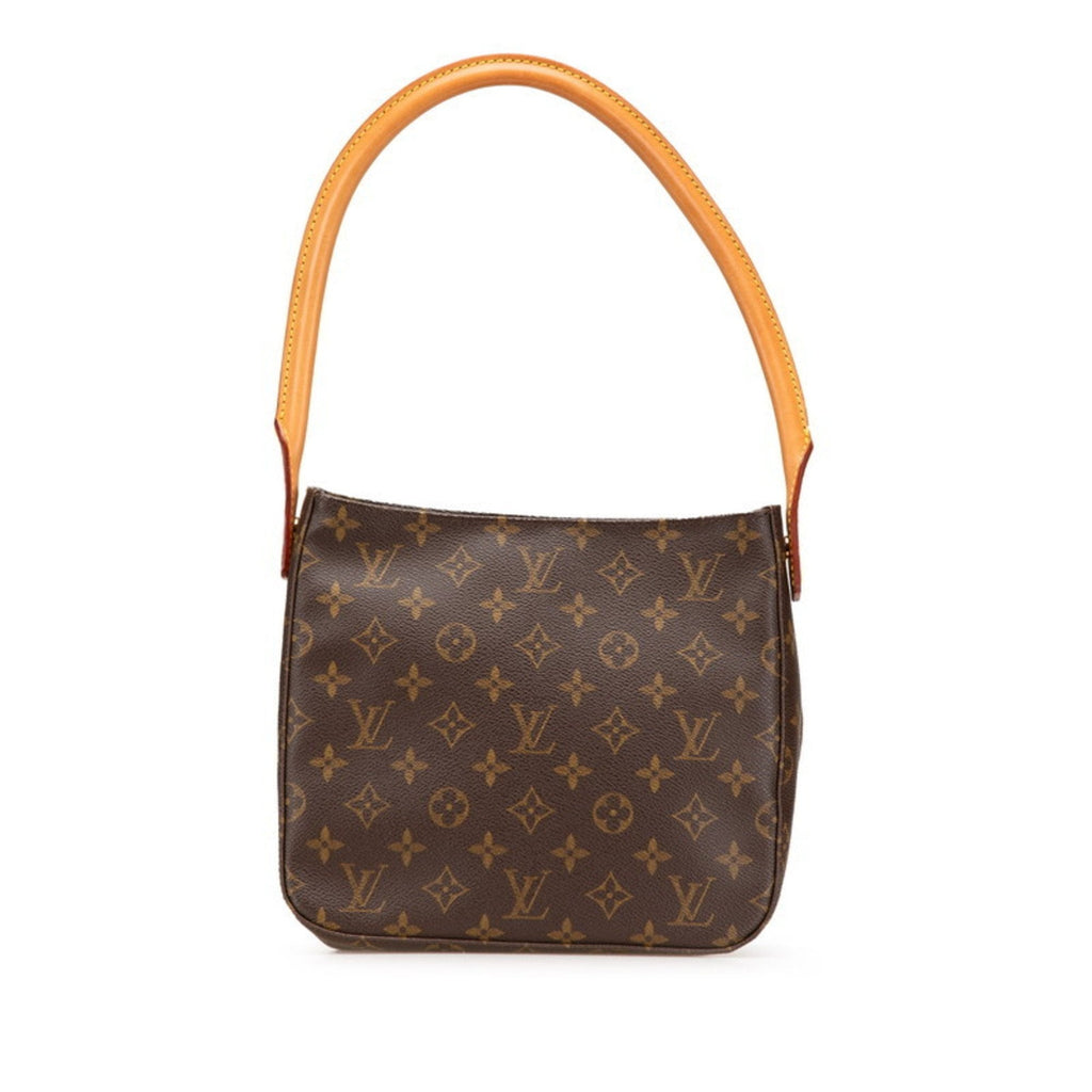 Louis Vuitton Brown Pvc Leather Handbag Shoulder Bag (Pre-Owned)
