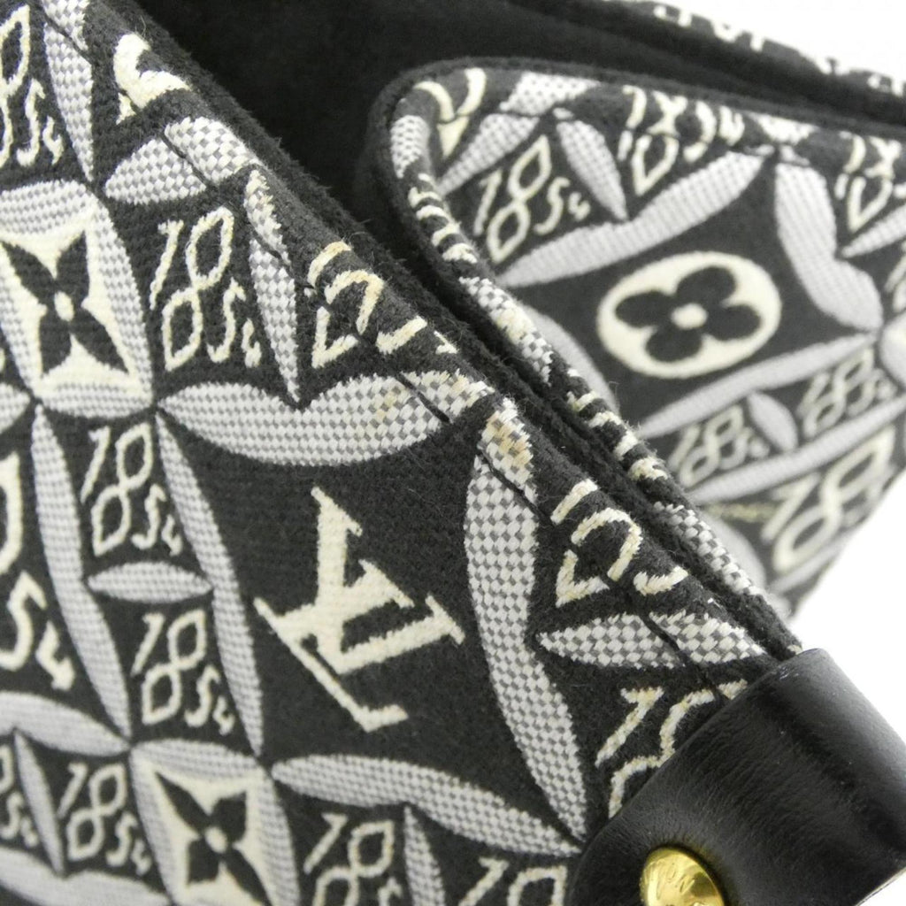 Louis Vuitton Gris Jacquard Handbag (Pre-Owned)