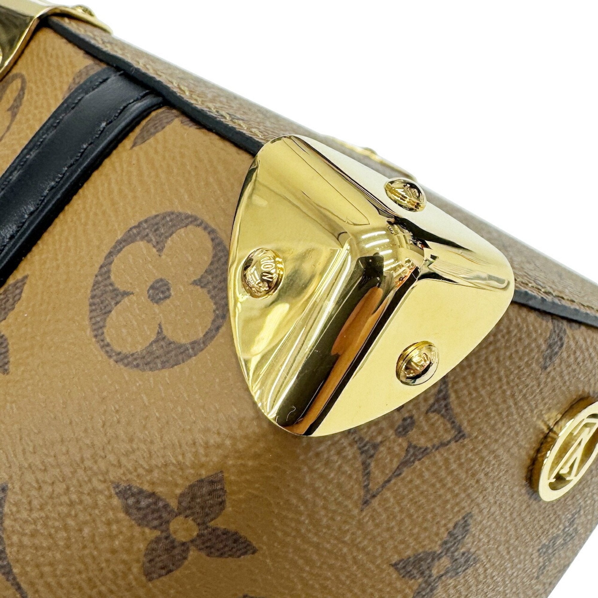 Louis Vuitton Monogram Reverse Brown Monogram Reverse Handbag Shoulder Bag (Pre-Owned)