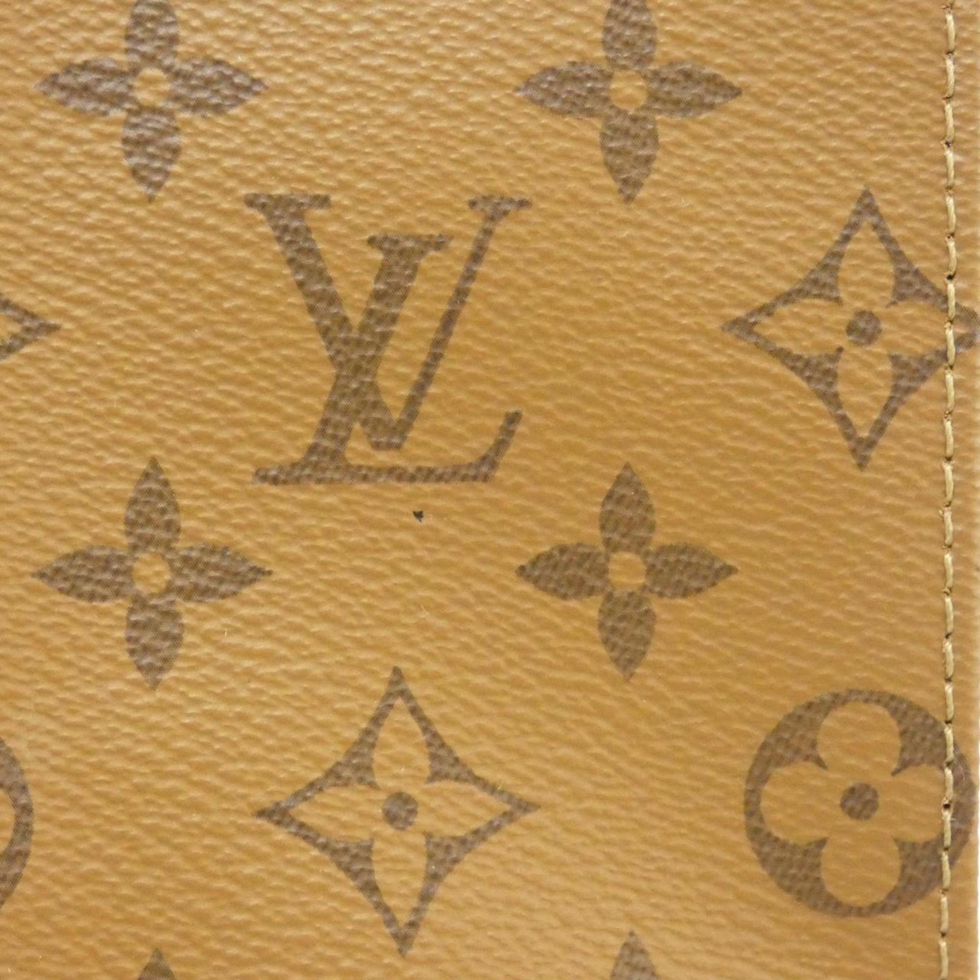 Louis Vuitton Marron Coated Canvas Handbag (Pre-Owned)