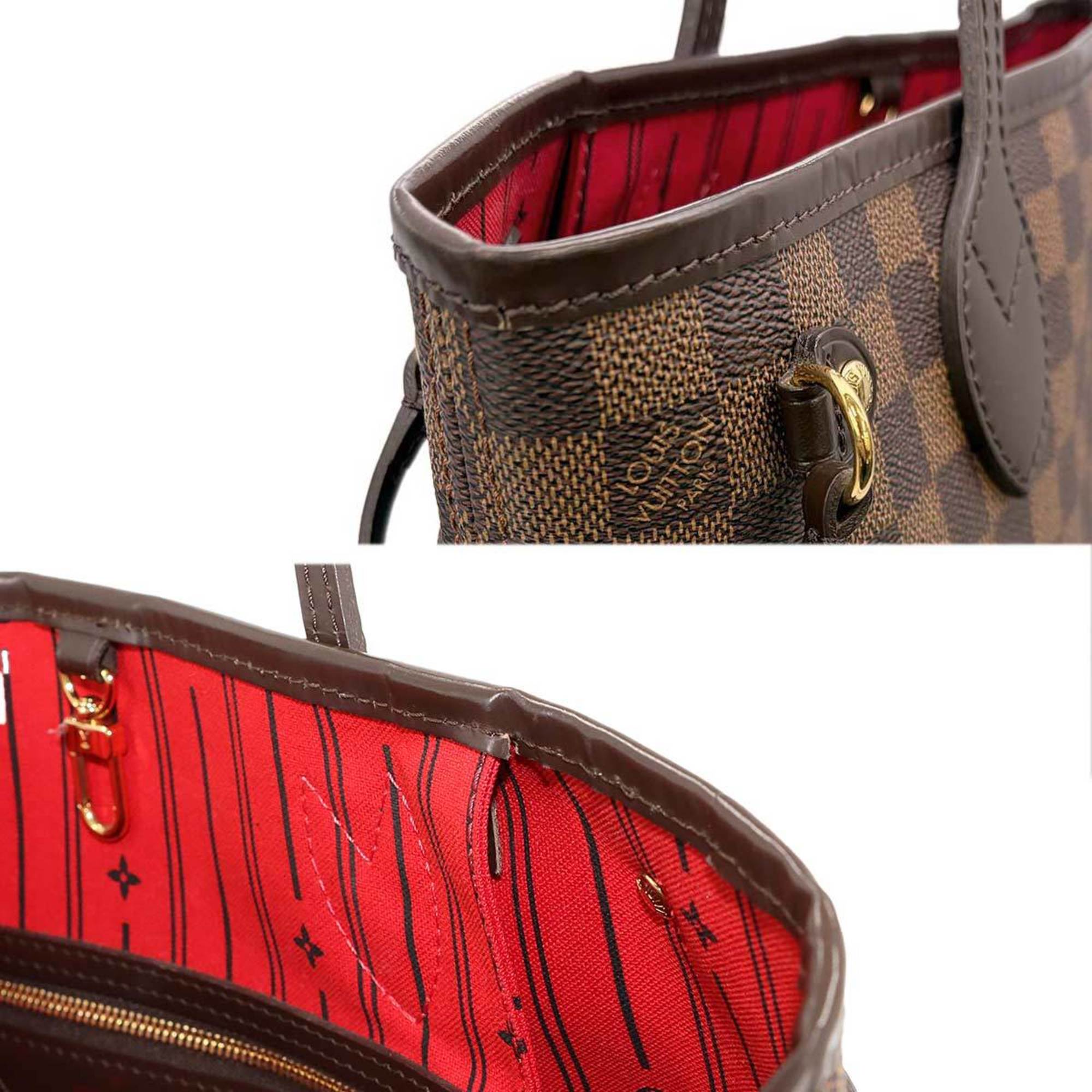 Louis Vuitton Ebene Damier Canvas Tote Bag (Pre-Owned)