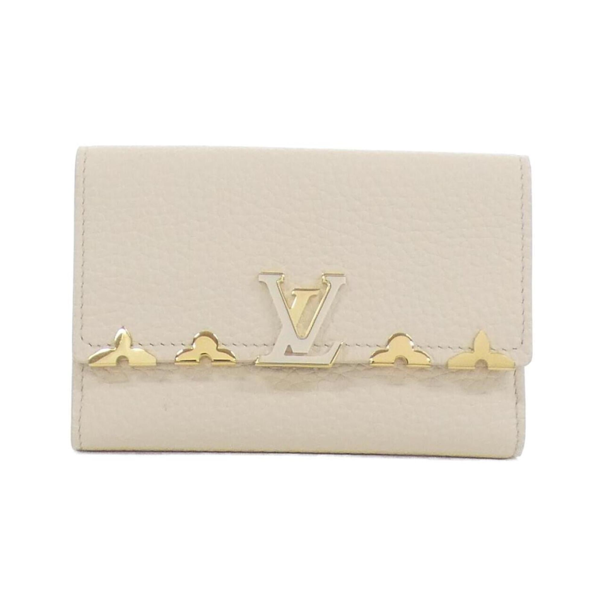 Louis Vuitton Leather Wallet (Tri-Fold) (Pre-Owned)