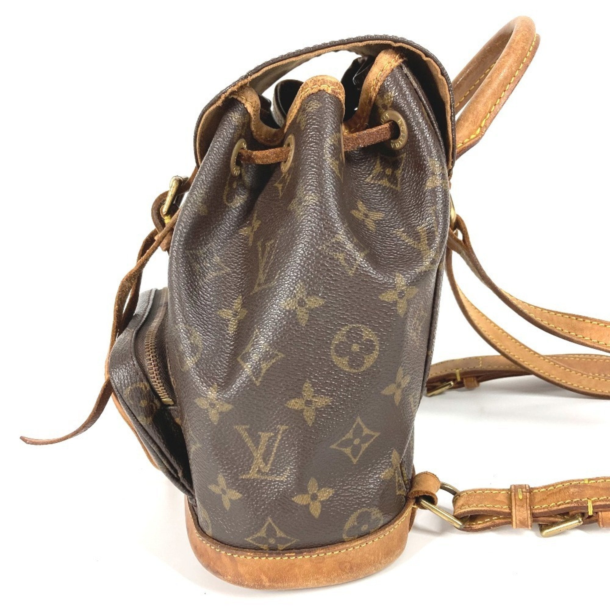 Louis Vuitton Brown Galle Monogram Monogram Backpack (Pre-Owned)