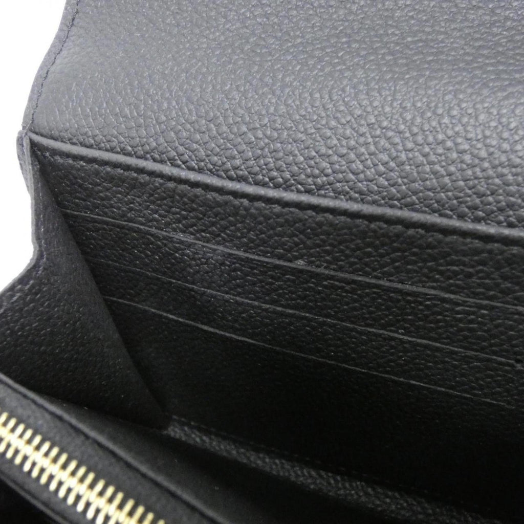 Louis Vuitton Black Monogram Empreinte Long Wallet (Bi-Fold) (Pre-Owned)