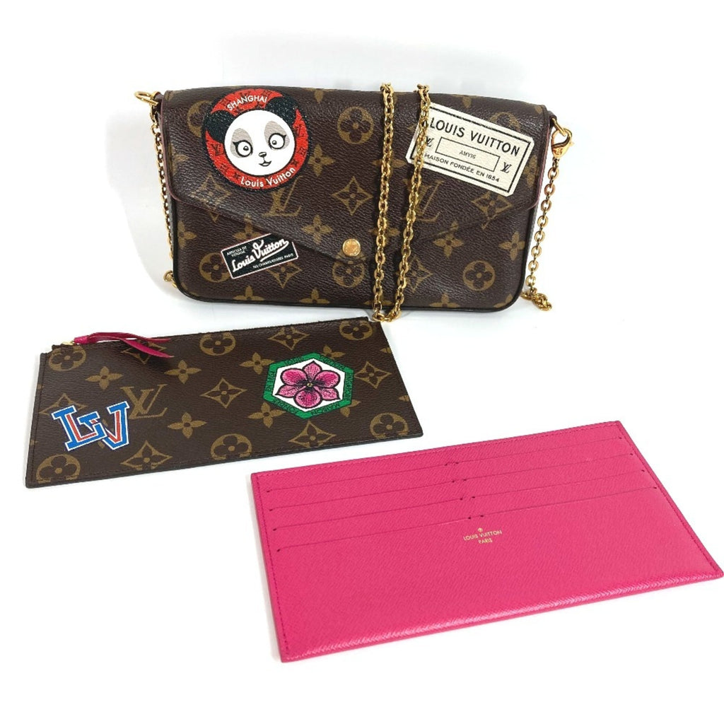 Louis Vuitton Monogram Panda Brown Multi-Color Monogram Shoulder Bag (Pre-Owned)