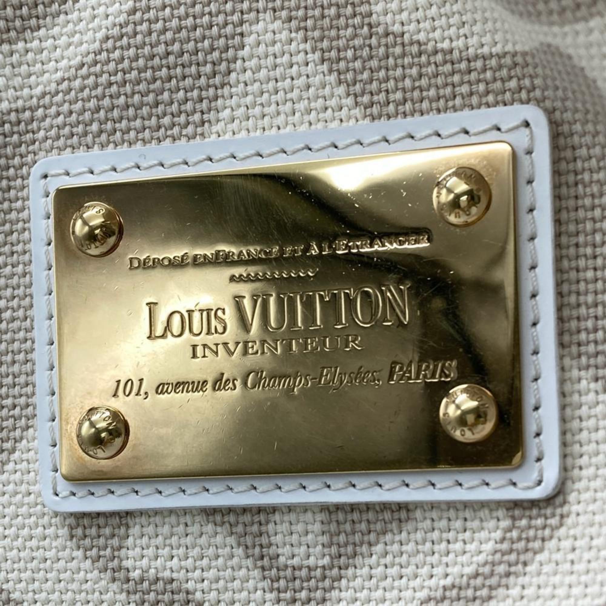 Louis Vuitton Sable Canvas Tote Bag (Pre-Owned)