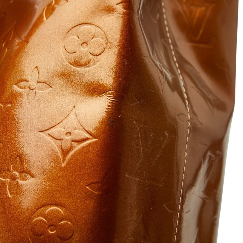 Louis Vuitton Bronze Brown Monogram Patent Leather Tote Bag (Pre-Owned)