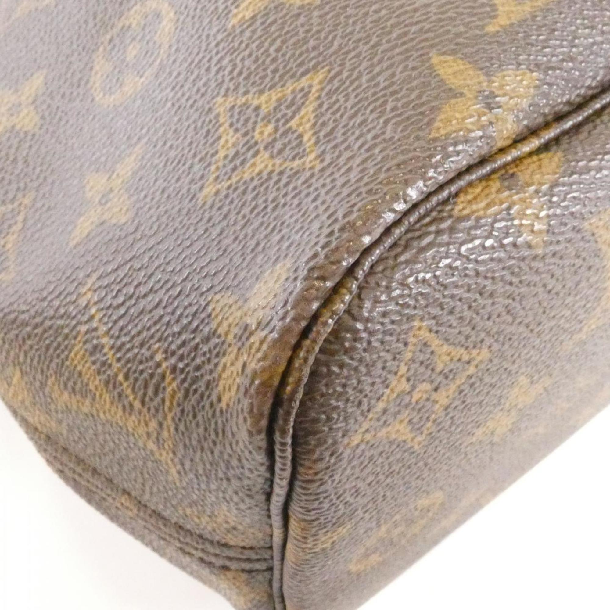 Louis Vuitton Brown Coated Canvas Handbag (Pre-Owned)