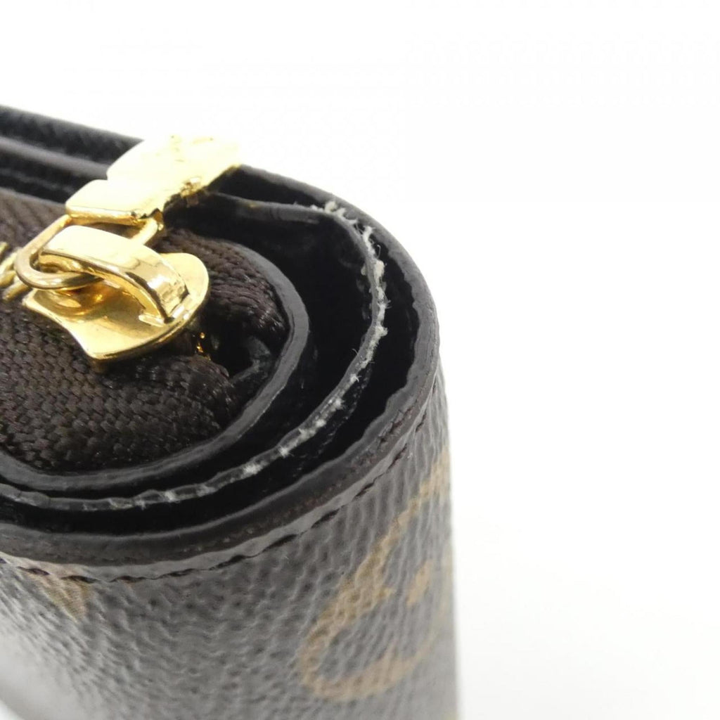 Louis Vuitton Monogram Reverse Marron Coated Canvas Wallet (Bi-Fold) (Pre-Owned)
