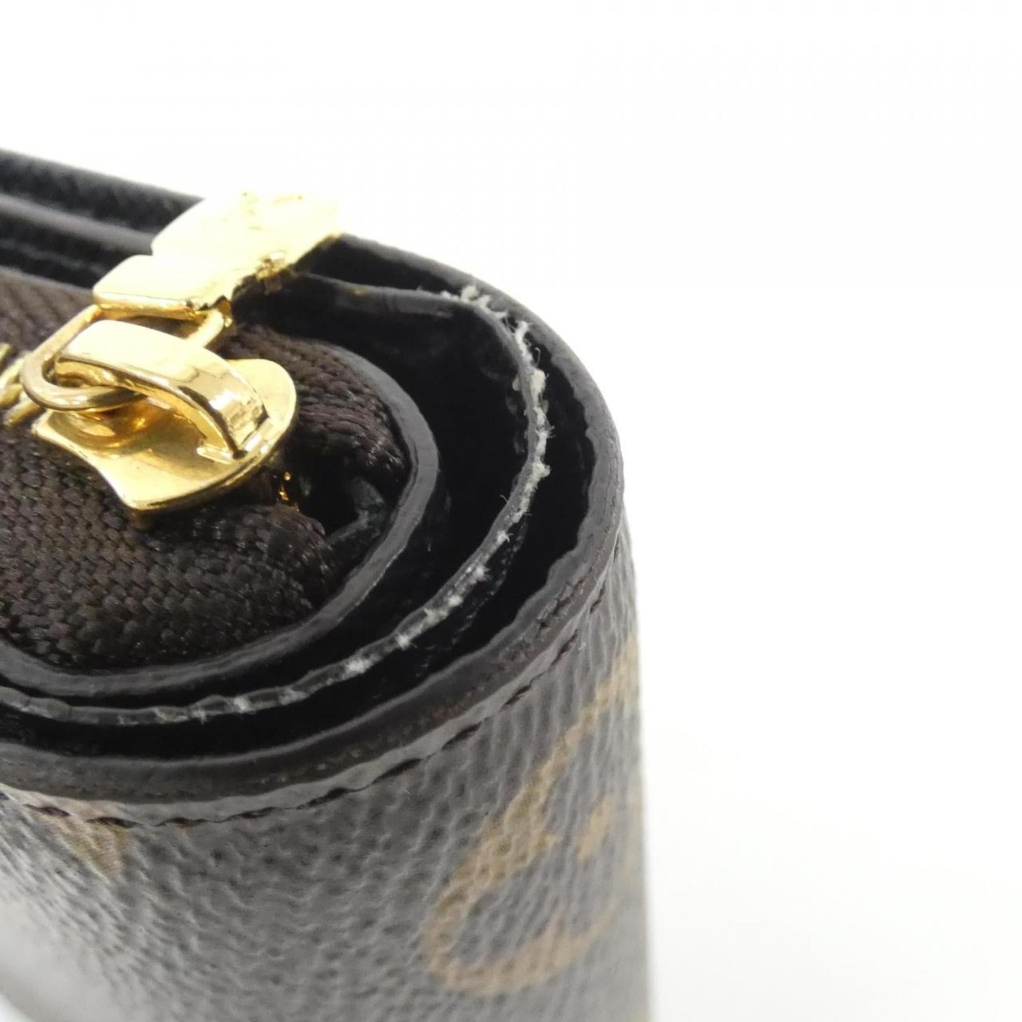 Louis Vuitton Monogram Reverse Marron Coated Canvas Wallet (Bi-Fold) (Pre-Owned)