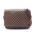 Louis Vuitton Brown Damier Canvas Coated Canvas Leather Damier Canvas Handbag Shoulder Bag (Pre-Owned)