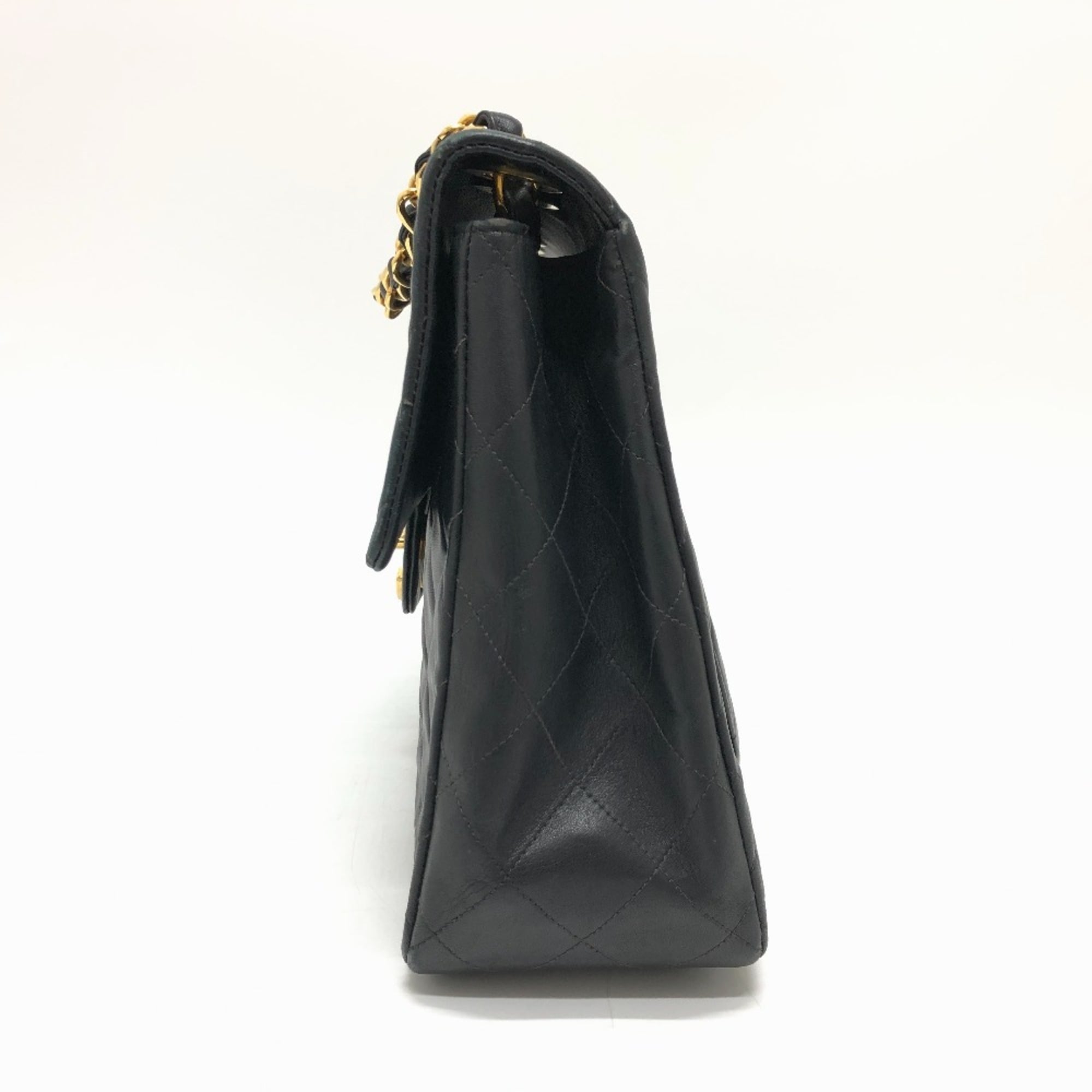 Vintage Classic Single Flap Bag Quilted Lambskin Maxi