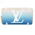 Louis Vuitton Monogram Blue Monogram Long Wallet (Bi-Fold) (Pre-Owned)