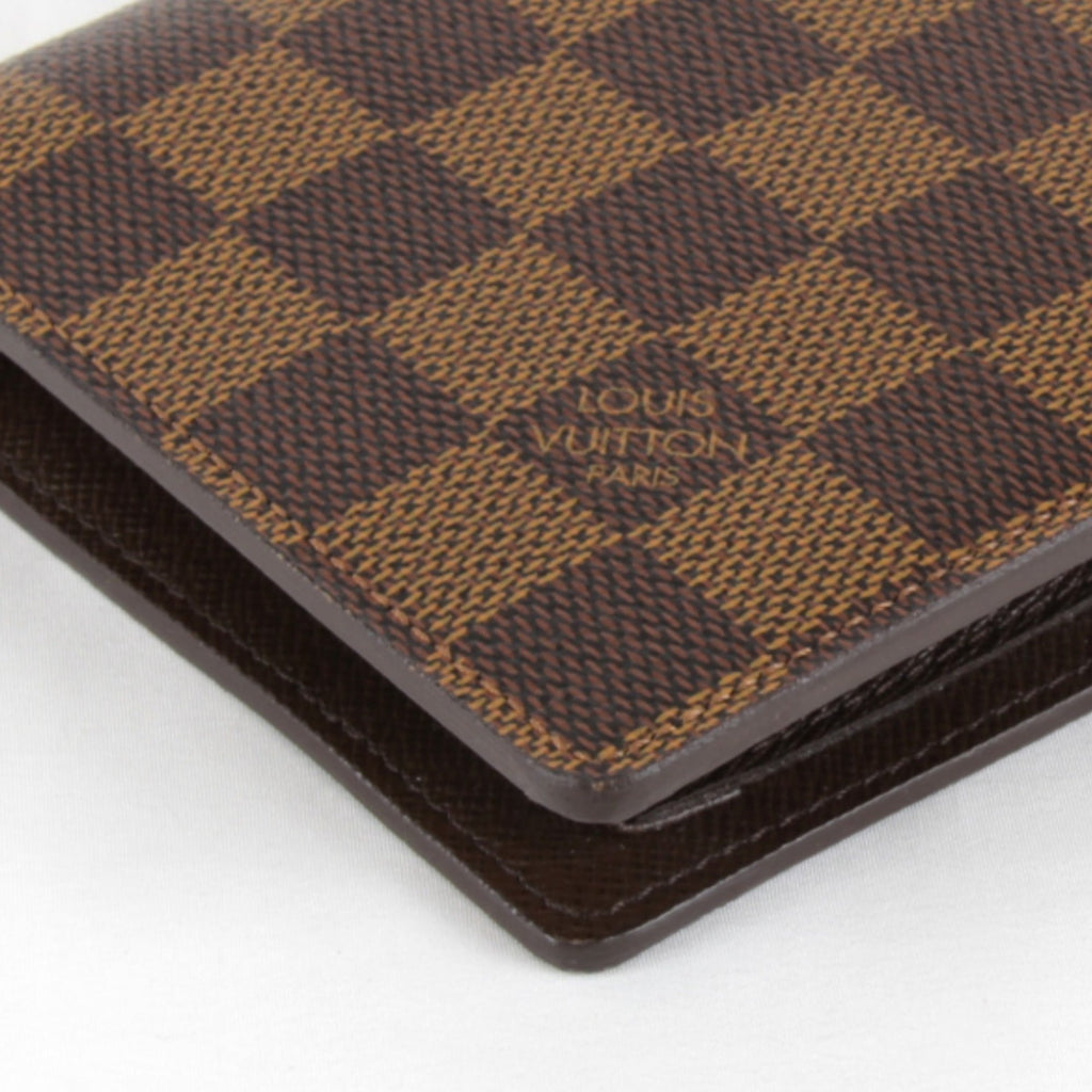 Louis Vuitton Damier Brown Damier Canvas Wallet (Bi-Fold) (Pre-Owned)