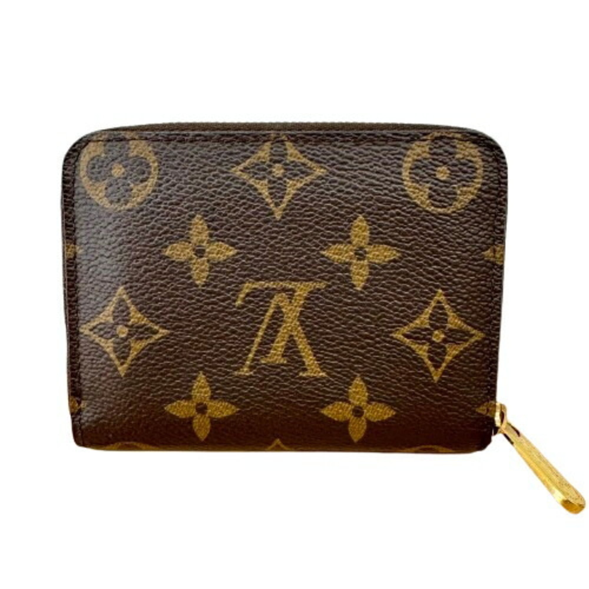 Louis Vuitton Brown Monogram Monogram Leather Coin Purse/Coin Case (Pre-Owned)