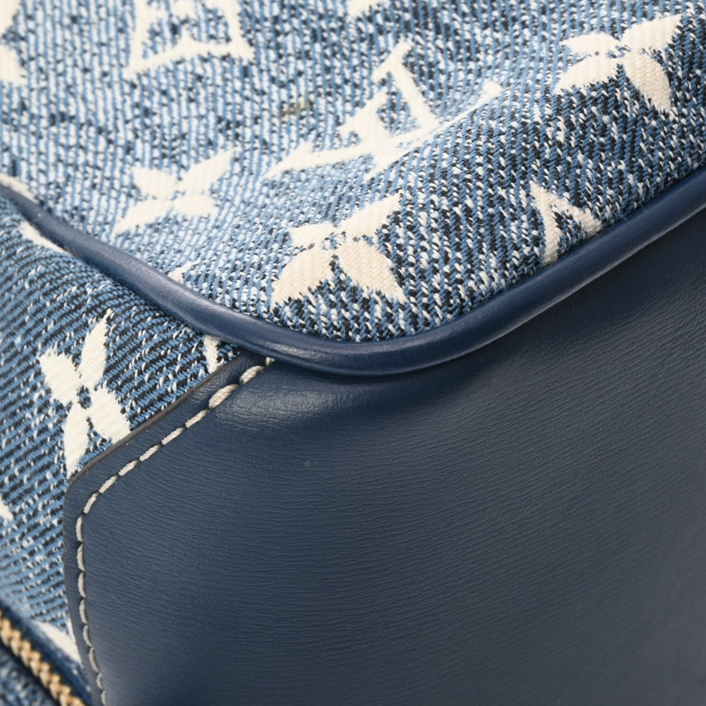 Square Bag Monogram Jacquard Denim
