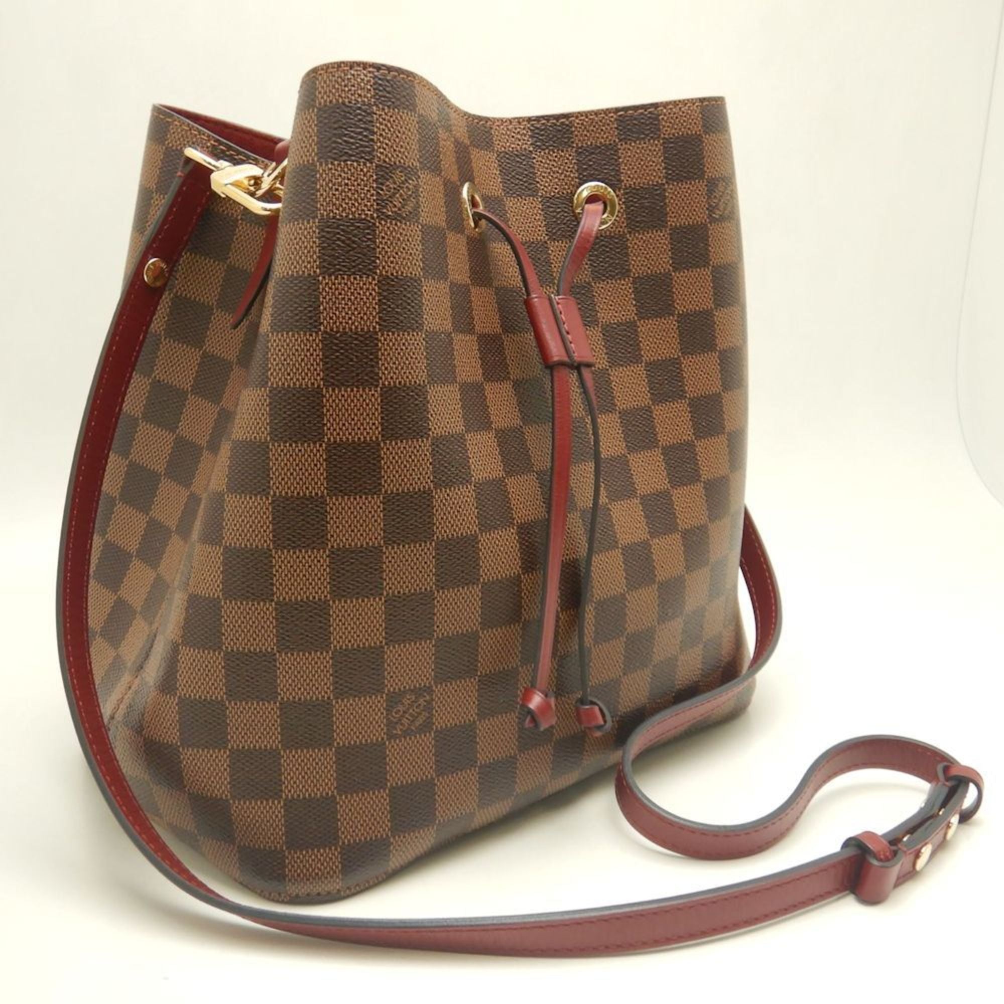 Louis Vuitton Brown Pvc Shoulder Bag (Pre-Owned)