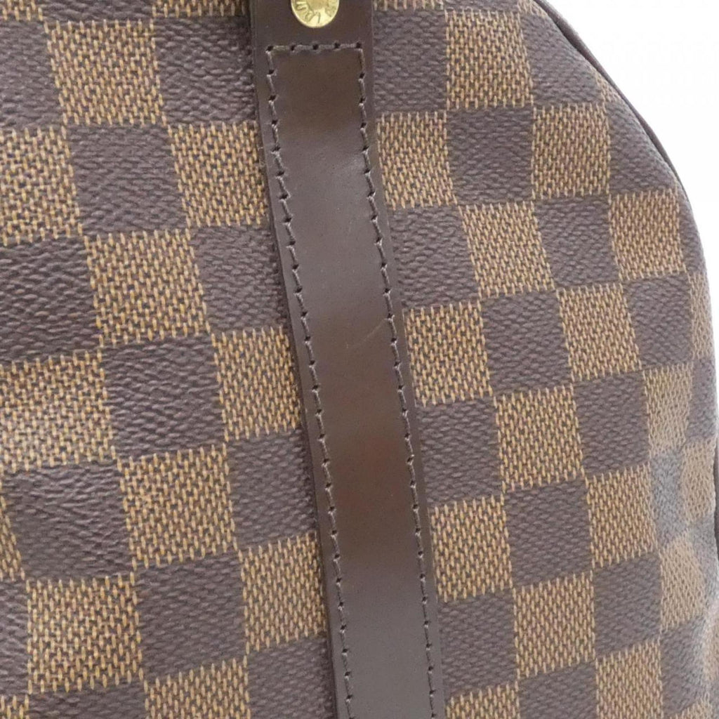 Louis Vuitton Ebene Coated Canvas Boston Bag (Pre-Owned)