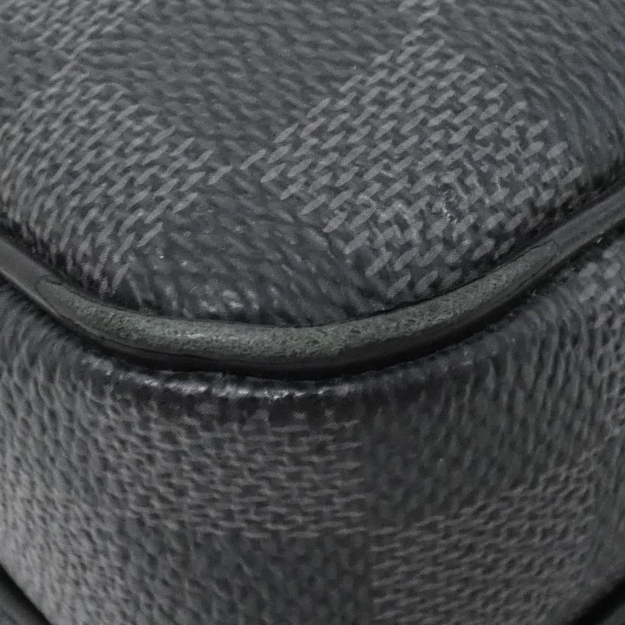 Louis Vuitton Graphite Coated Canvas Shoulder Bag (Pre-Owned)