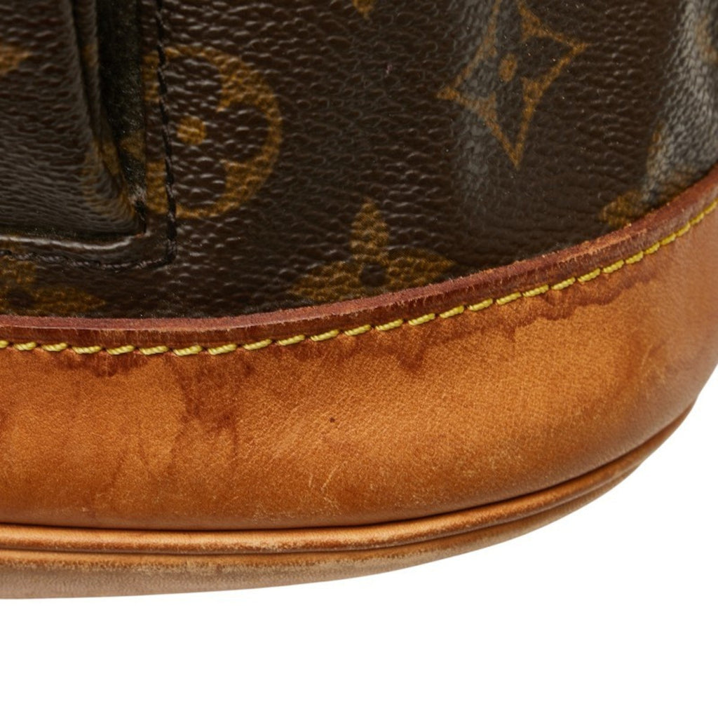 Louis Vuitton Brown Pvc Leather Backpack (Pre-Owned)