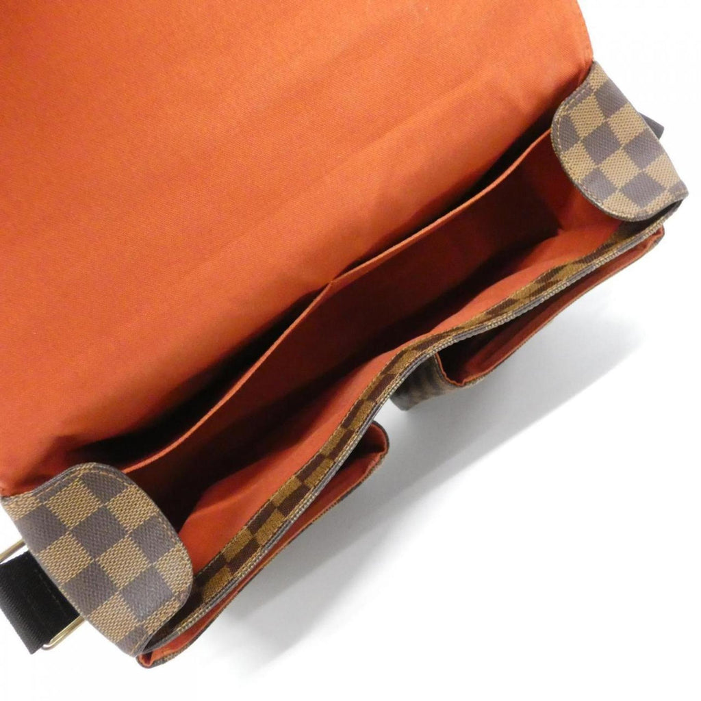 Louis Vuitton Damier Damier Canvas Ebene Damier Canvas Shoulder Bag (Pre-Owned)