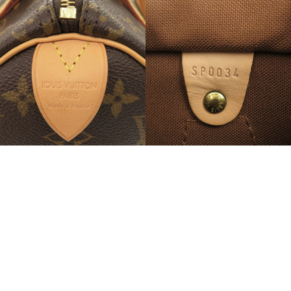 Louis Vuitton Brown Monogram Canvas Handbag (Pre-Owned)
