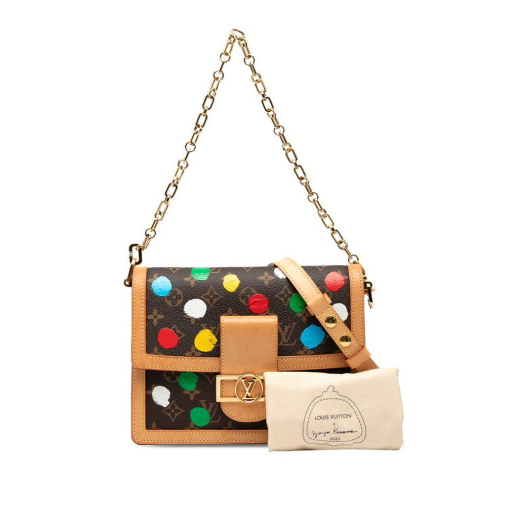 Louis Vuitton Brown Multi-Color Pvc Leather Handbag Shoulder Bag (Pre-Owned)