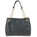 Louis Vuitton Black Noir Monogram Empreinte Shoulder Bag Tote Bag (Pre-Owned)