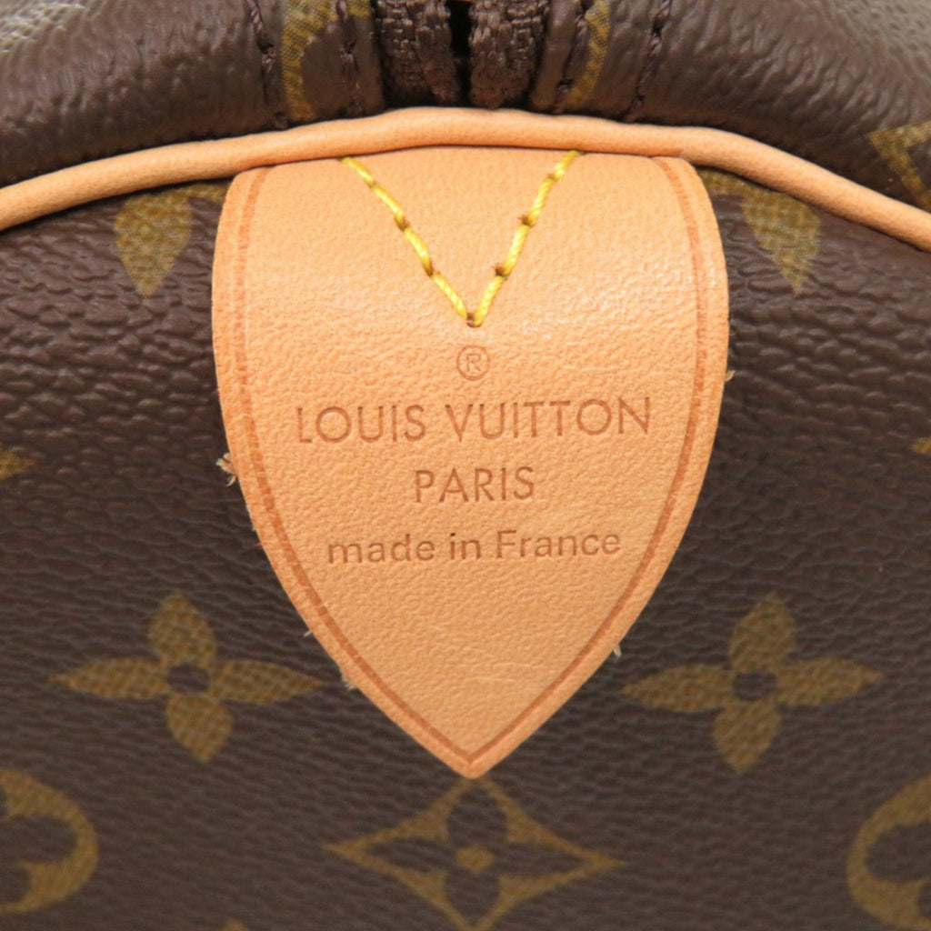 Louis Vuitton Brown Monogram Canvas Boston Bag (Pre-Owned)