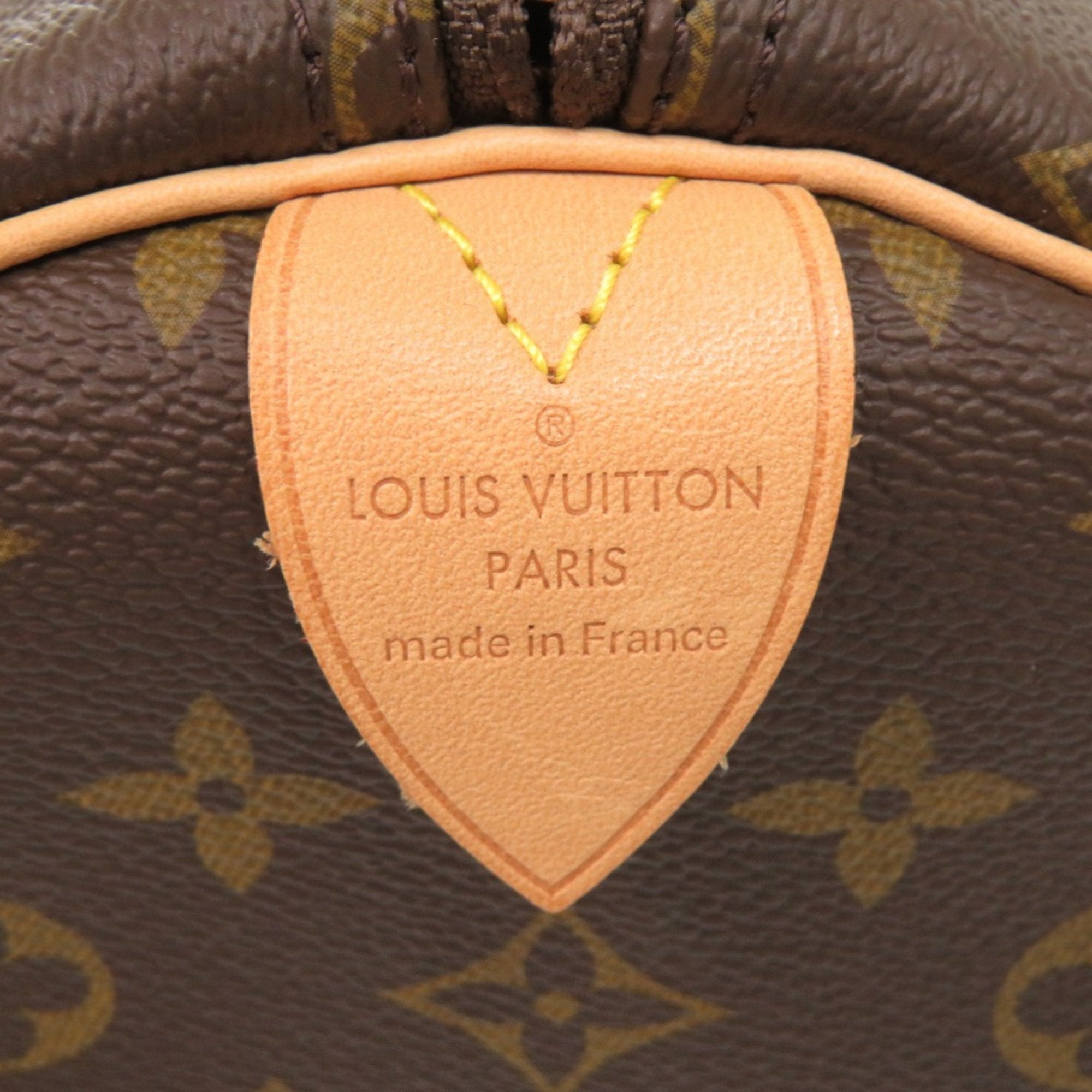Louis Vuitton Brown Monogram Canvas Boston Bag (Pre-Owned)