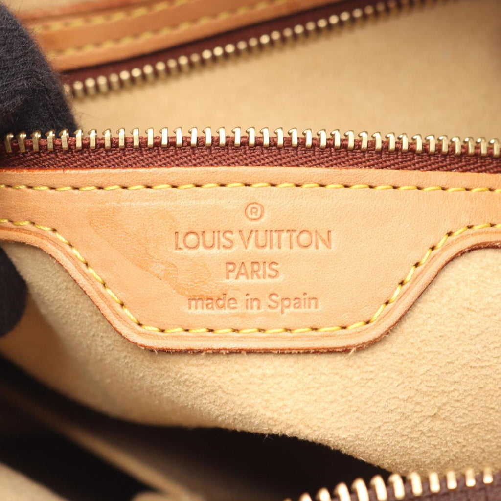 Louis Vuitton Brown Pvc Leather Shoulder Bag (Pre-Owned)