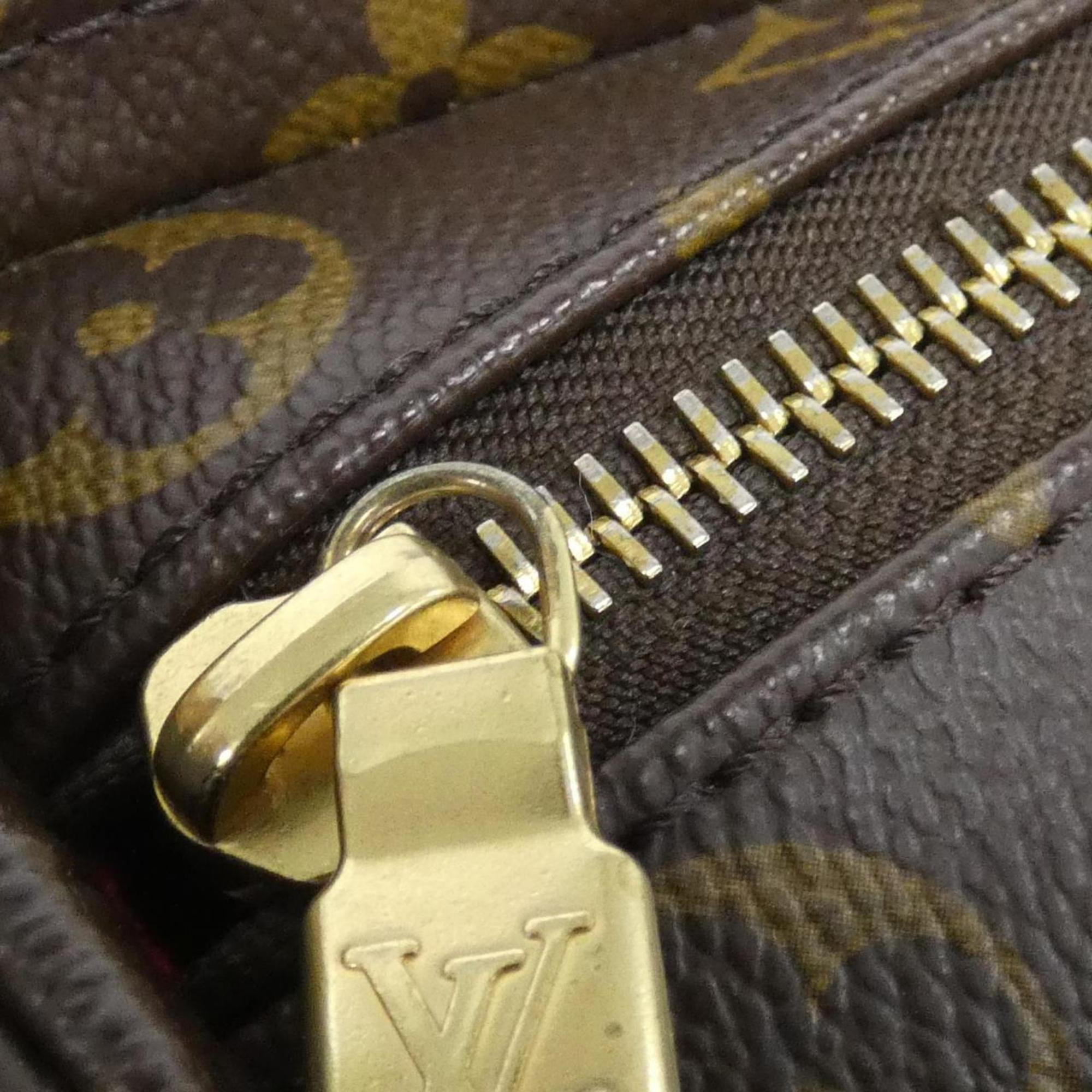 Louis Vuitton Marron Monogram Shoulder Bag (Pre-Owned)