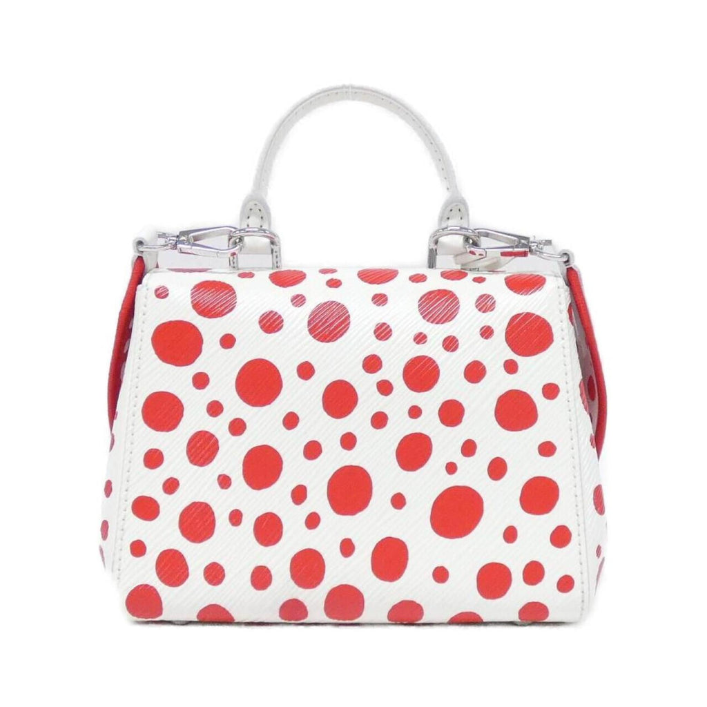 Louis Vuitton Blanc Rouge White Leather Handbag (Pre-Owned)