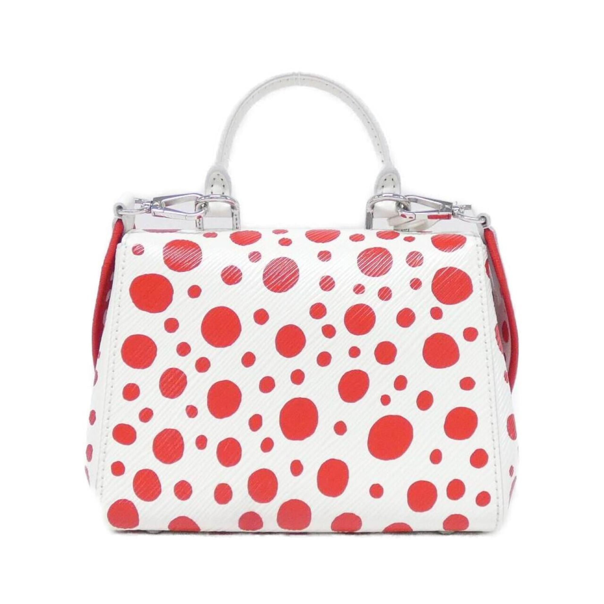 Louis Vuitton Blanc Rouge White Leather Handbag (Pre-Owned)