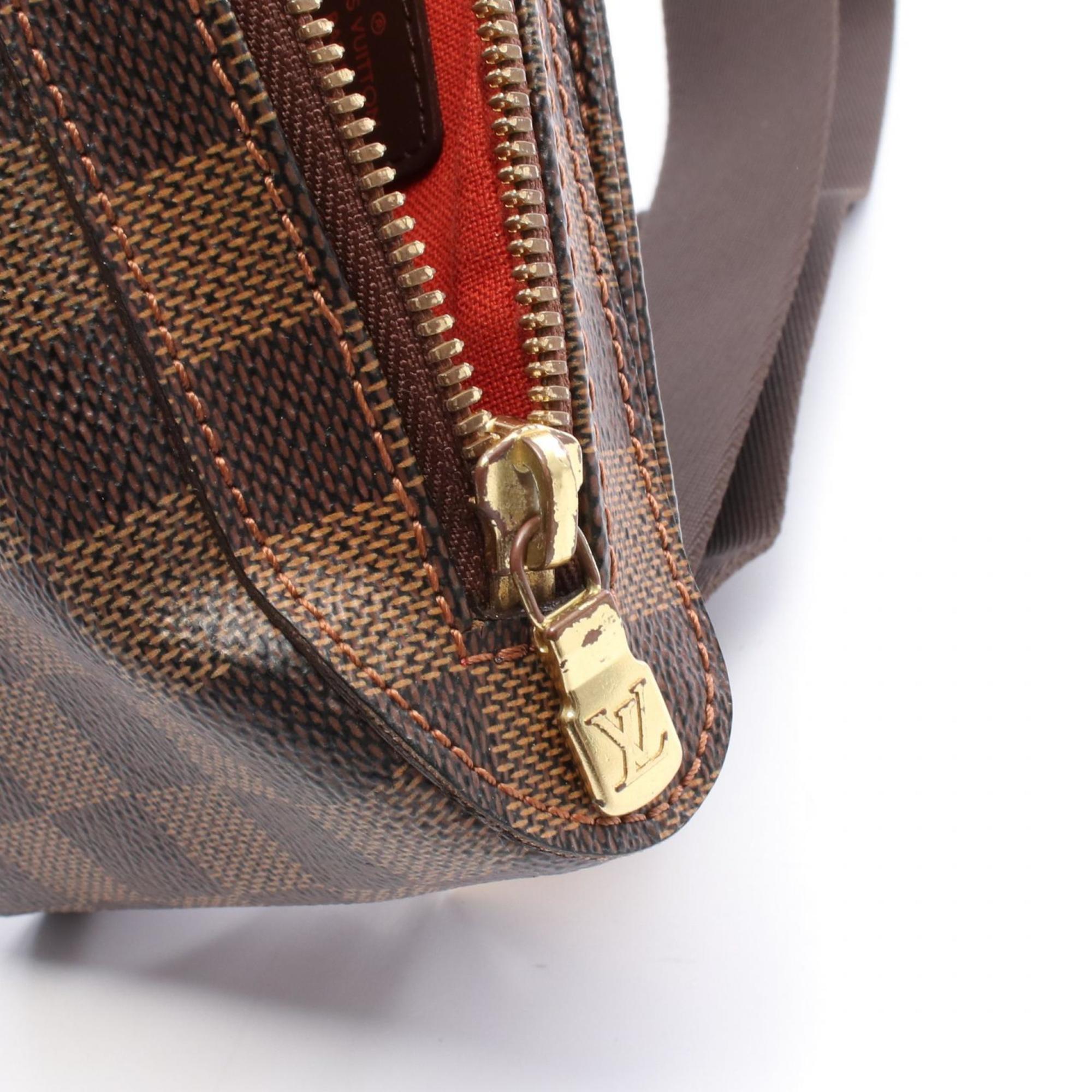Louis Vuitton Brown Damier Canvas Coated Canvas Fanny Pack Sling Bag (Pre-Owned)